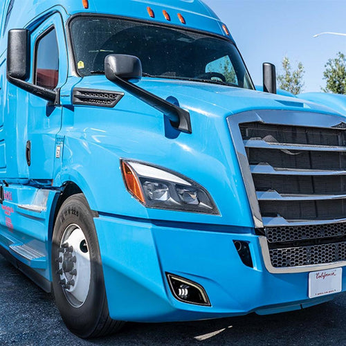 34 LED Black Fog Light With LED Light Bar For 2018-2024 Freightliner Cascadia - Driver