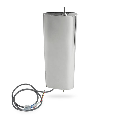 Plus Mirror Set Dual Motorized, Sold By Pair, Stainless Steel