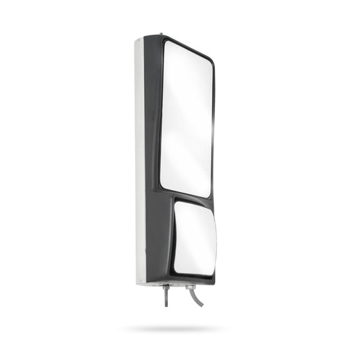 Plus Mirror Set Dual Motorized, Sold By Pair, Stainless Steel