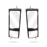 Plus Mirror Set Dual Motorized, Sold By Pair, Stainless Steel