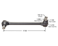 Drag Link Assembly fits Freightliner  17.90"