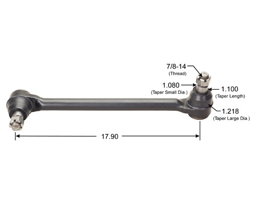 Drag Link Assembly fits Freightliner  17.90"
