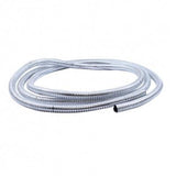 72" Long Chrome Wire Loom - 1/2" Diameter