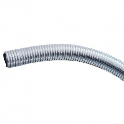 72" Long Chrome Wire Loom - 1/2" Diameter