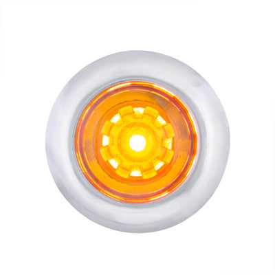 Led Dual Function Arcblast Mini Light 3/4" with stainless steel bezel