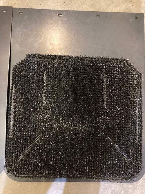 Mud Flap 24” x 30” Aero  Color Black with debris Deflecting fiber