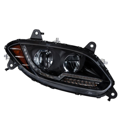 "Blackout" LED Headlight For 2018-2024 Fits International Prostar LT Truck - Passenger side