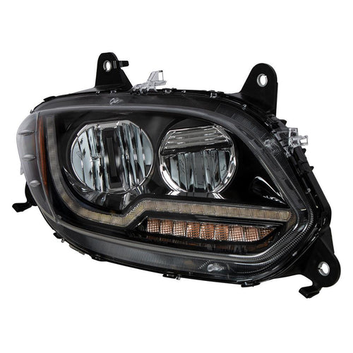 "Blackout" LED Headlight For 2018-2024 Fits International Prostar LT Truck - Passenger side