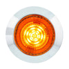 6 LED 1-1/4" Dual Function Light (Clearance/Marker)-Amber LED/Amber Lens