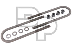 Suspension - Leaf Spring Axle U-Bolt Kit U Bolt Kit/Assembly Dim (A) 7/8, Dim (B) 4 1/16, Dim (C) 16 1/4