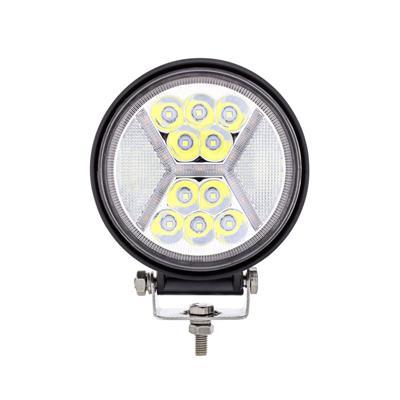 4.5" 24 High Power LED Work Light With "X" Blue Light Guide