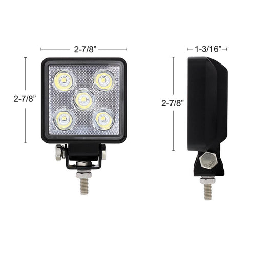 5 LED High Power Mini Square Spot Light