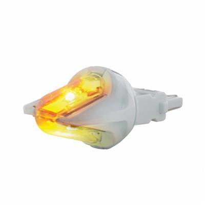 High Power Dual LED #3157 Bulb - Amber