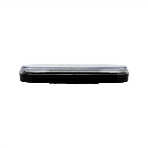 22 LED 6" Oval Abyss Light (Turn Signal) - Amber LED/Clear Lens