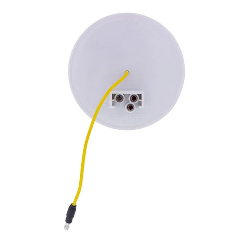 19 LED 4" Round Double Fury (Stop, Turn, Tail) With Warning Light - Red & Amber LED/Clear Lens