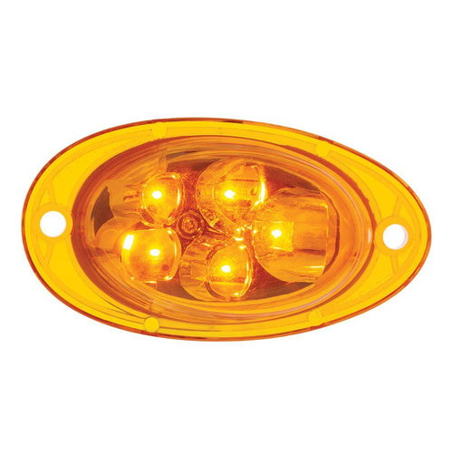 5 LED Turn Signal Light For 2008-2017 Freightliner Cascadia - Slope Lens