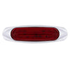 4 LED Light Track Clearance/Marker Lights Red/Red