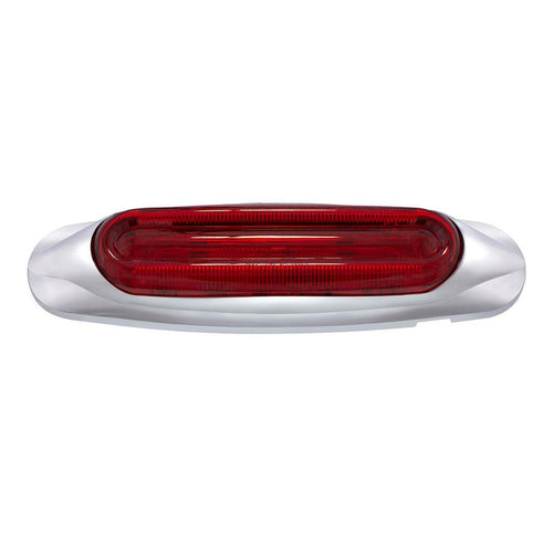 4 LED Light Track Clearance/Marker Lights Red/Red