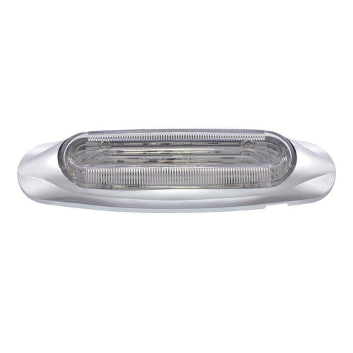 4 LED Light Track Clearance/Marker Lights Red/Clear