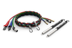 Tramec Sloan FleetSet Series 3 – 3-in-1 Premium Spiral Wrap with Red & Blue Hose, 12', X31G Hose Grips, Sonogrip ABS Cable, X31HT Tender Kit, X31C Wide Body Clamp