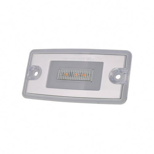 11 LED Cab GloLight For Freightliner Century (1996-2011) And Columbia (2001-2017) - Amber LED/Clear Lens