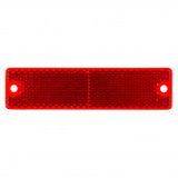 Grote Pair Pack, Red Mini Stick-On / Screw-Mount Rectangular Reflectors