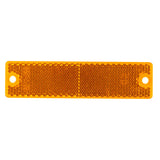 Grote Amber Mini Stick-On / Screw-Mount Rectangular Reflectors