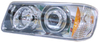 Chrome Projector Headlight fits Freightliner FLD 120 /112