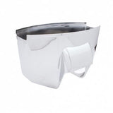 Chrome Upper Steering Column Cover For 1997-2001 Kenworth W900/T800 And Peterbilt 379/378