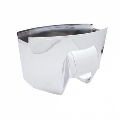 Chrome Upper Steering Column Cover For 1997-2001 Kenworth W900/T800 And Peterbilt 379/378