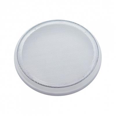 Chrome 7- " Round Speaker Cover For Peterbilt 389 (2008+), 388 (2008-2014), 379/378/335/330 (1995-2000), Snap