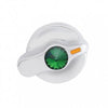 Signature Series A/C Control Knob With Color Crystal For International Trucks - Green Crystal