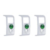 Rocker Switch Cover With Green Diamond For 2006+ Kenworth (Card Of 3)