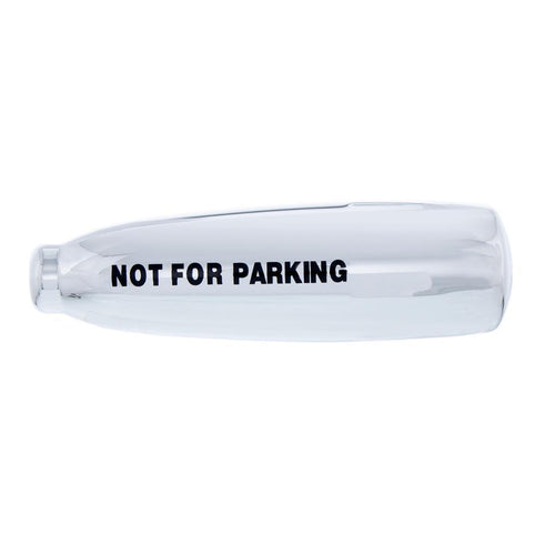Chrome Plastic "Not For Parking" Trailer Brake Lever Cover For 2006+ Kenworth