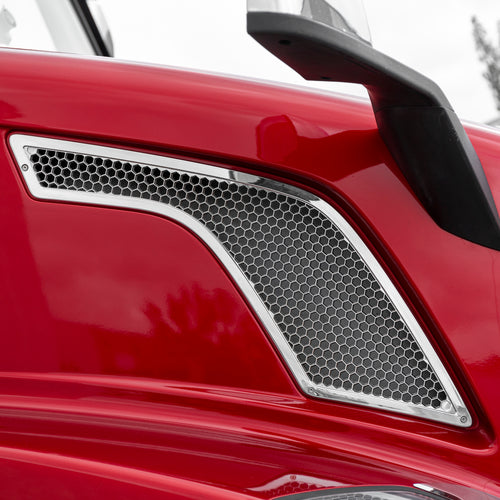 Chrome Hood Air Intake Grille fits Volvo VN / VNL 2003+