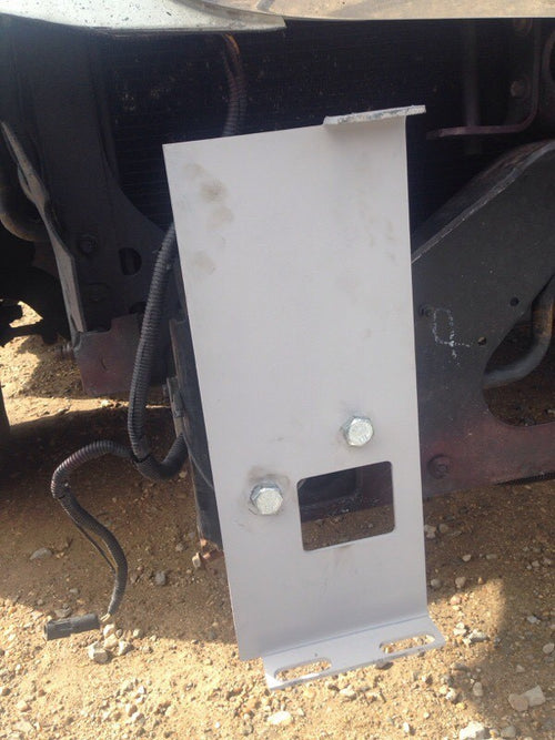 18” Chrome Bumper (International Prostar) W/ Air Vent & Tow Holes