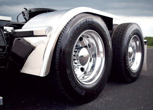 Hogebuilt Mounting Bracket Fits Peterbilt Air Leaf 1993+ (Each) Passenger Side S.Steel