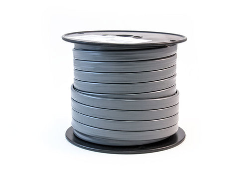 100FT Trailer Cable, Flat Gray, 3/16 GA,
