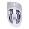 6 White LED Chrome Door Handle Cover for Freightliner CASCADIA - Passenge