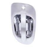 6 White LED Chrome Door Handle Cover for Freightliner - Passenger