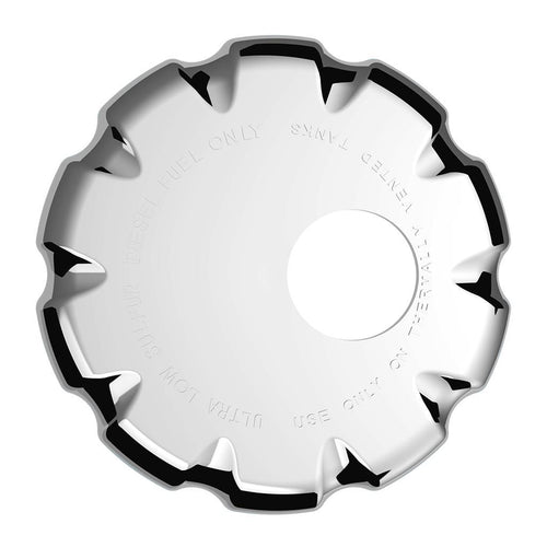 Chrome Plastic Fuel Cap Cover For Volvo - Locking