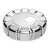 Chrome Plastic Fuel Cap Cover For Kenworth - Locking