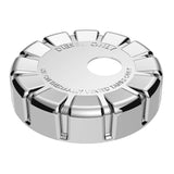 Chrome Plastic Fuel Cap Cover For Kenworth - Locking