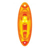 LED fits Freightliner Cascadia Reflector Cab Light - Amber LED/Amber Lens