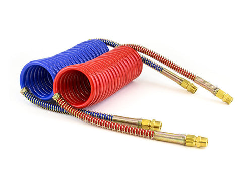 MAXXDuty Coiled Air, 15', Set, 10" Leads, 1/2" NPT