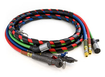 3-In-1 Air power Wrap – 15ft Red & Blue Hose With Powder-Coated MAXXGrips & Sonogrip ABS