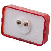 Red Clearance Marker Lights with Built-In Reflector