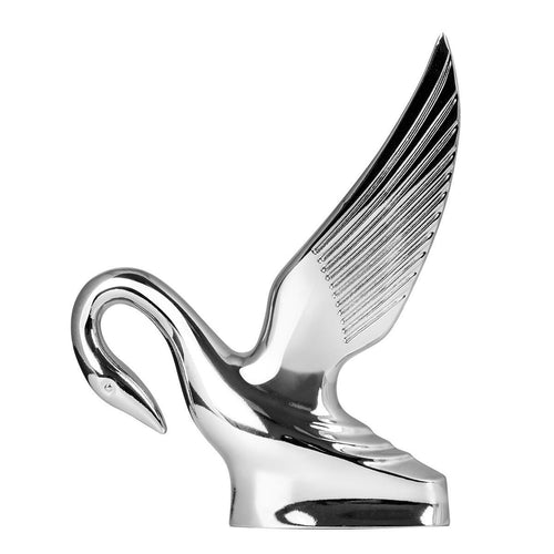 Chrome Original Style Classic Swan Hood Ornament