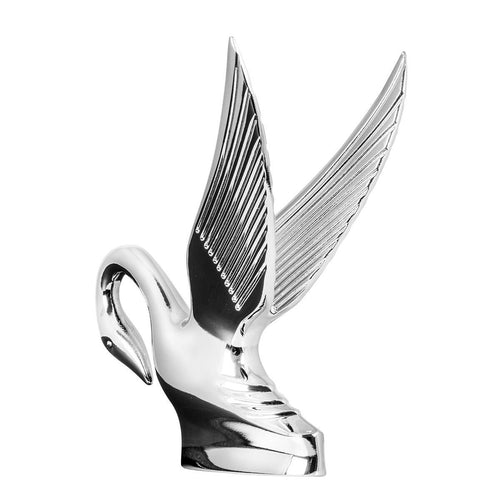 Chrome Original Style Classic Swan Hood Ornament