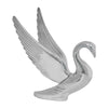 WindRider Chrome Swan Hood Ornament